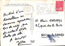 CPM Metabief Mont d'Or Doubs Le Sommet et les MOntagnes suisses 