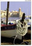 CPM Message de Sud Collioure Barques catalanes sur la plage Boutique 
