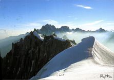 CPM Traversee Aiguille du Midi Aiguille du Plan 