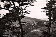 CPM La Louvesc Ardeche Paysage pris de Rochelipe   