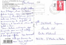 CPM Couleurs et Lumiere de France La Cote d'Azur Cap Antibes Alpes Maritimes Vue Generale La phare d