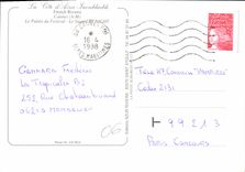 CPM La Cote d'Azur French Riviera Cannes Le Palais du Festival 