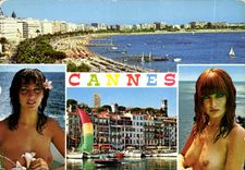 CPM Cannes Cote d'Azur French Riviera Souvenir de Cannes 