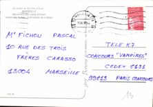 CPM Au soleil de la Cote d'Azur Marseille Monument aux morts d'Orient 