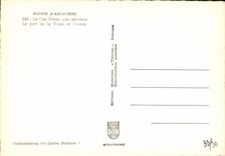 CPM Bassin d'Arcachon Le Cap Ferret vue aerienne Le port de la Vigne et l'Ocean 