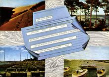 CPM Bassin d'Arcachon Gironde de gache a droite 