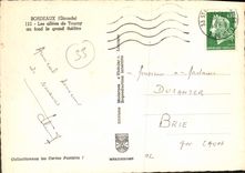 CPM Bordeaux Gironde Les allees de Tourny au fond le geand theatre 