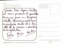 CPM Menton Le Jardin Public et les Montagnes de Gamte Agnes 