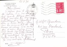 CPM La Cote d'Azur Cannes Le Depart des Regates 