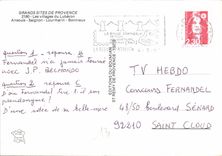 CPM Grands Sites de Provence Les villages du Luberon Ansous Saignon Lourmarin Bonnieux 