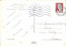 CPM Marseille L'Ile et le Chateau d'If Vue aerienne 