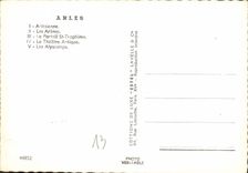 CPM Souvenir d'Arles 