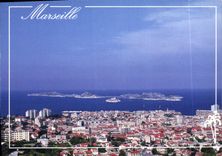 CPM Marseille Le Chateau d'If et les iles du Frioul 