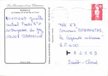 CPM Marseille Le Chateau d'If et les iles du Frioul 