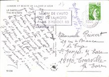 CPM Lumiere et Beaute de la Cote d'Azur Le Castelet Trou de la Dame 