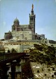 CPM Couleurs et Lumiere de France Marseille Bouches du Rhone Basilique de Notre Dame de la Garde 