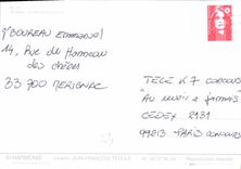 CPM Bordeaux le Pont de pierre la nuit