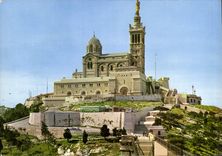 CPM Le Carrefour du Monde Marseille Basilique Notre Dame de la Garde 
