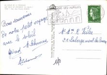 CPM Au Coeur de la Provence les Beaux de Provence Rue des Fours Baraux 