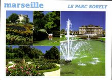 CPM Marseille Bouches du Rhone France Le Parc Borely 