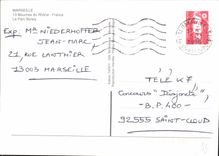 CPM Marseille Bouches du Rhone France Le Parc Borely 