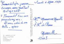 CPM Marseille Palais Longchamps le Port le Chateau d'If la Canebiere 