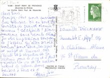 CPM Saint Remy de Provence Bouches du Rhone le Cloitre Saint Paul de Mausolee