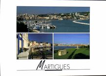 CPM Martigues Bouches du Rhone France la Venis Provencale vue generale le Miroir aux Oiseaux le Jard