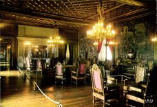 CPM Pau le Chateau le Grand Salon 