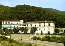 CPM Arles sur Tech Puy Or le Chateau bleu Pierre Berge Maison de repos des anciens prisonniers de gu