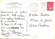 CPM La Normandie le p'tit Cape d'Brix Cotentin Scene Normandie de qui d'tes en gouen m'n'homme 