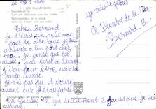 CPM Les Maraichins Bise me sit've Surtoute chlifonne poe ma coeffe Embrasse moi si tu veu mais ne fr