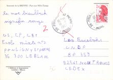 CPM Souvenir de la Brenne Pays aux Mille Etangs Chasse