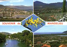 CPM Mandelieu Souvenir de Mandelieu 