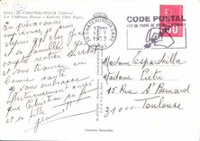 CPM Chateauroux Indre le Chateau Raoul Entree Cote Parc 
