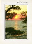 CPM Coucher de Soleil en Mediterranee 