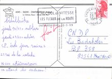 CPM Chateauroux Indre le Chateau Raoul Entree Cote Parc 