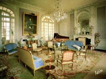 CPM Les Merveilles du Val de Loire Valencay Indre le Chateau XVI XVII XVIII siecle le Salon Bleu a g