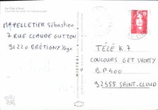 CPM La cote d'Azur Coucher de Soleil en mediterranee 