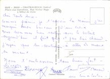 CPM Chateauroux Indre Place aux Guesdons rue Victor Hugo l'Hotel de Ville 