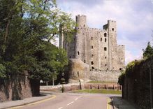 CPM Rochester the castle one of the finest examples of Norman military building 