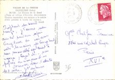 CPM Vallee de la Creuse Gargilesse Indre la Maison de G Sand 