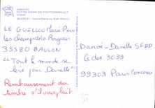 CPM Abbaye Notre Dame de Fontgombault Indre Notre Dame du Bien Mourir