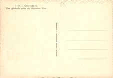 CPM Cauterets vue generale prise du Mamelon Vert 