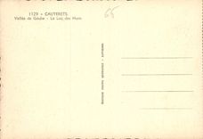 CPM Cauterets Vallee de Gaube le Lac des Huas 
