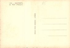 CPM Cauterets le Pont d'Espagne 