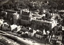 CPM La France vue du Ciel Amboise I et L le Chateau vue d'ensemble 