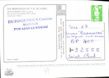 CPM Les Merveilles du Val de Loire Azay le Rideau Indre et Loire vue aerienne du Chateau XVI siecle 