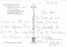 CPM Chateaux de la Loire Amboise I et L le Chateau Royal XV et XVI dominant la Loire 