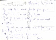 CPM En Touraine Loches Indre et Loire Cour d'honneur du Chateau 